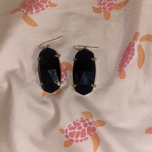 Kendra Scott signature black earrings